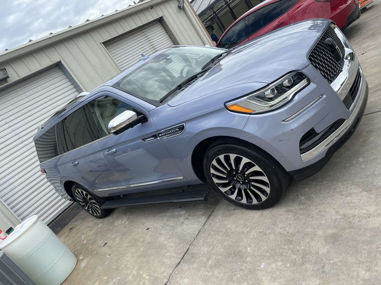 A freshly detailed full-size SUV